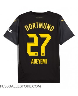 Günstige Borussia Dortmund Karim Adeyemi #27 Auswärtstrikot 2024-25 Kurzarm